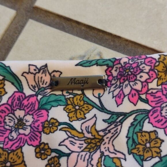 NWT Maaji Ornamental Vintage Sublimity Classic Bikini Bottom *Reversible*size XL - Picture 9 of 15